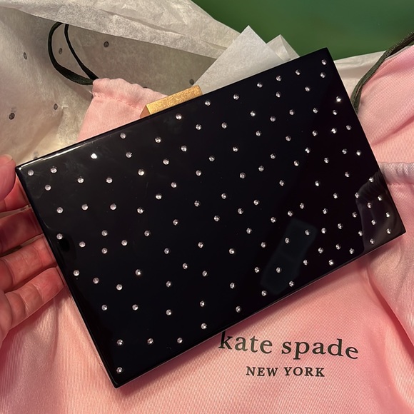 NWT! kate spade Sweet Treats Jeweled Resin Clutch - Picture 11 of 14
